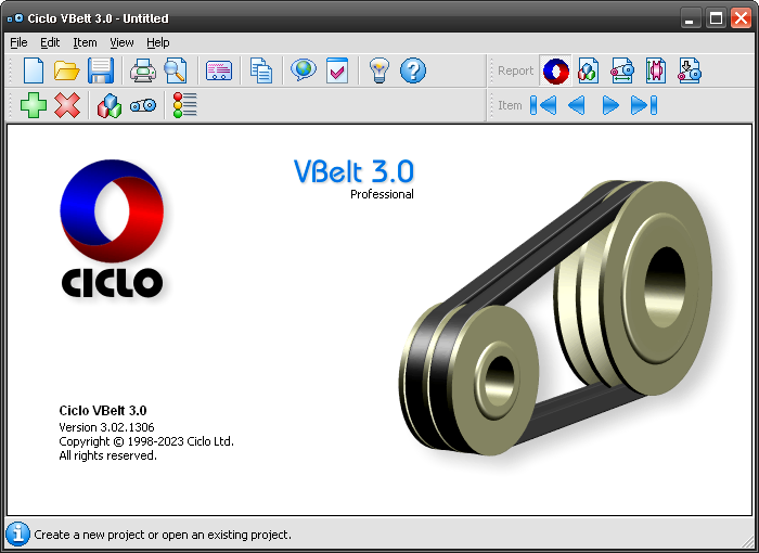 Ciclo VBelt 3.02 screenshot
