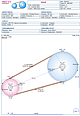 Drawing of V-Belt Drive - V-Belt Software