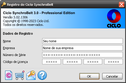 Registro do Software - Software de Correias Sincronizadoras